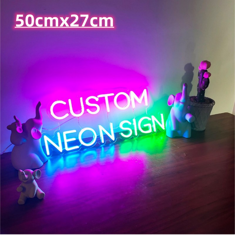 Colorful Neon Letter Modeling Light Custom Neon Sign DIY Colorful Neon Letter Modeling Light Custom Neon Sign DIY